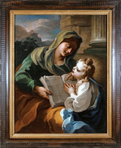 L'Éducation de la Vierge - Carlo Preda (1652 - 1729)